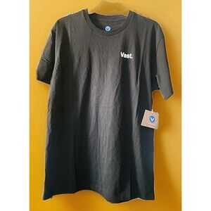 VAST LIFE Graphic T-Shirt Medium White Letters NWT Mens SURFING B15 Streetwear
